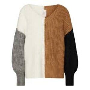 Cinq à Sept Colorblocked Sweater